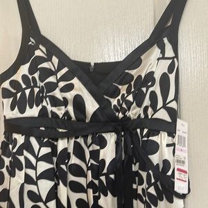 Maggy London black and white dress.